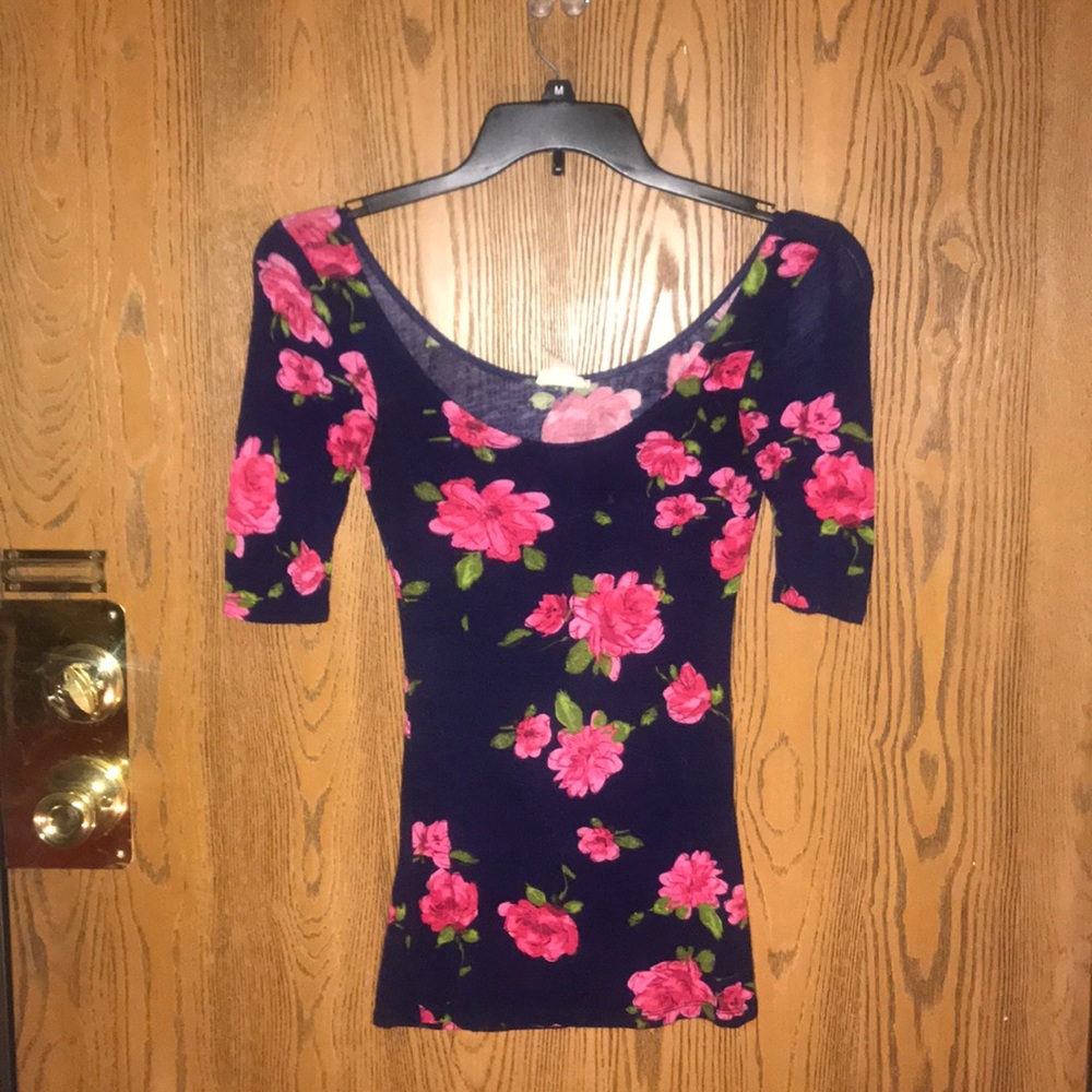 extra small floral top